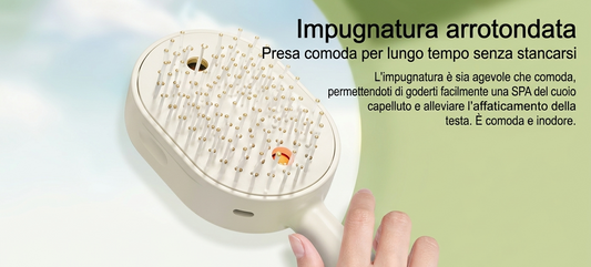 spazzola elettrica a vapore
